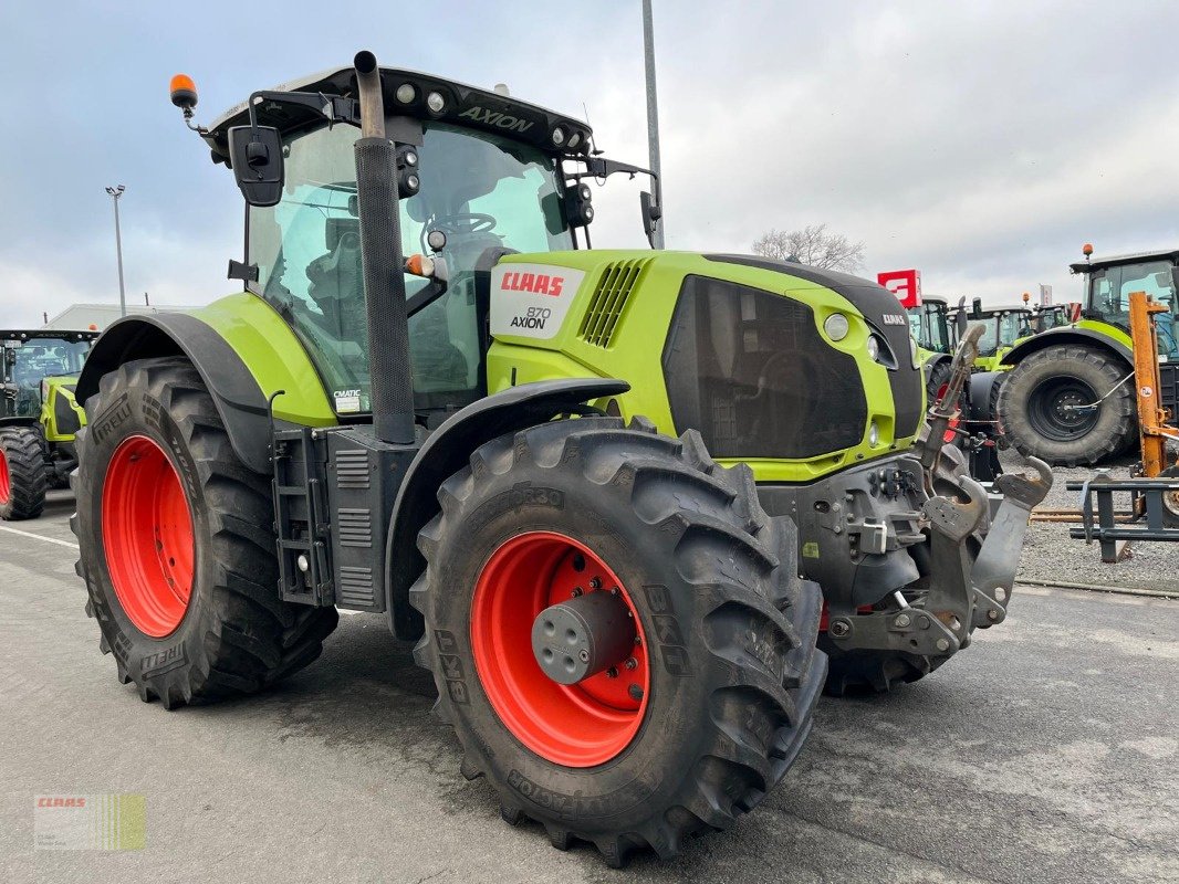 Traktor типа CLAAS Axion 870 CMATIC CEBIS, Gebrauchtmaschine в Molbergen (Фотография 2)