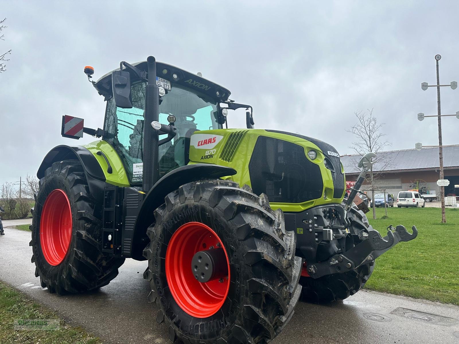 Traktor des Typs CLAAS Axion 870 CMATIC  CEBIS, Gebrauchtmaschine in Bergkirchen (Bild 3)