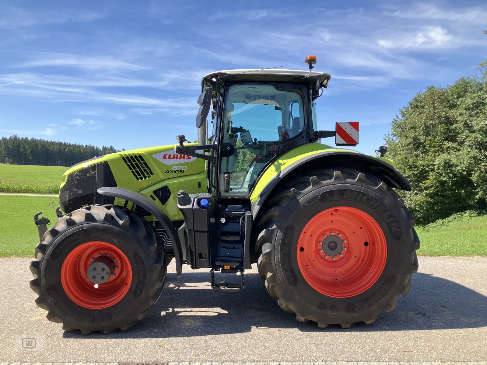 Traktor of the type CLAAS Axion 870 CMATIC  CEBIS, Neumaschine in Zell an der Pram (Picture 2)