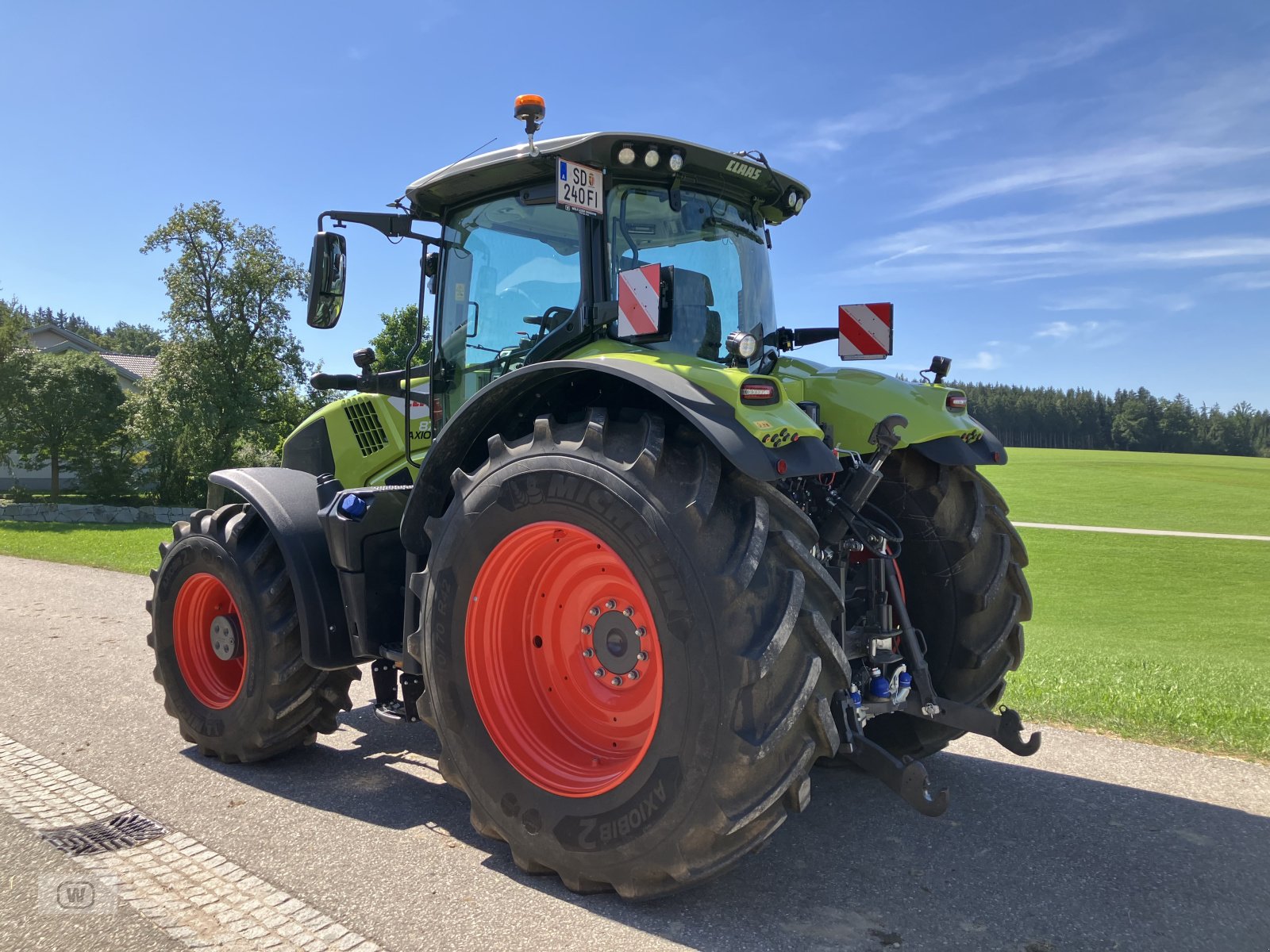 Traktor του τύπου CLAAS Axion 870 CMATIC  CEBIS, Neumaschine σε Zell an der Pram (Φωτογραφία 3)