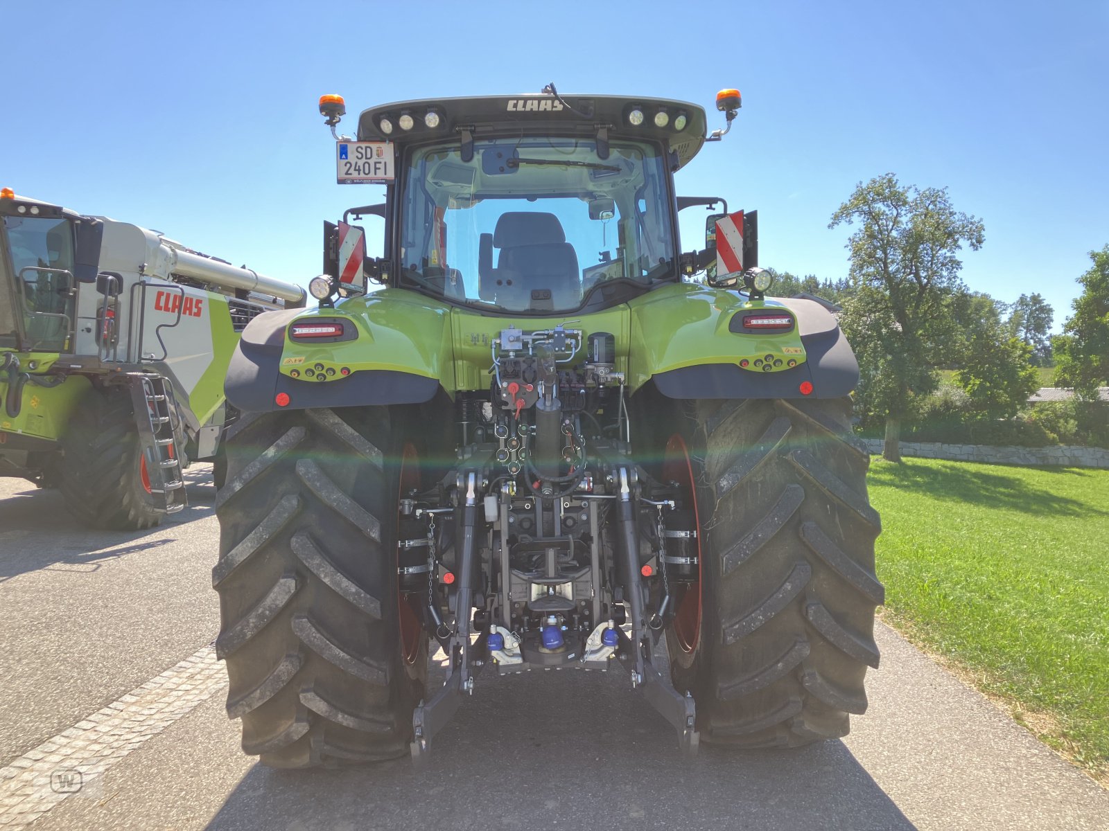 Traktor Türe ait CLAAS Axion 870 CMATIC  CEBIS, Neumaschine içinde Zell an der Pram (resim 4)