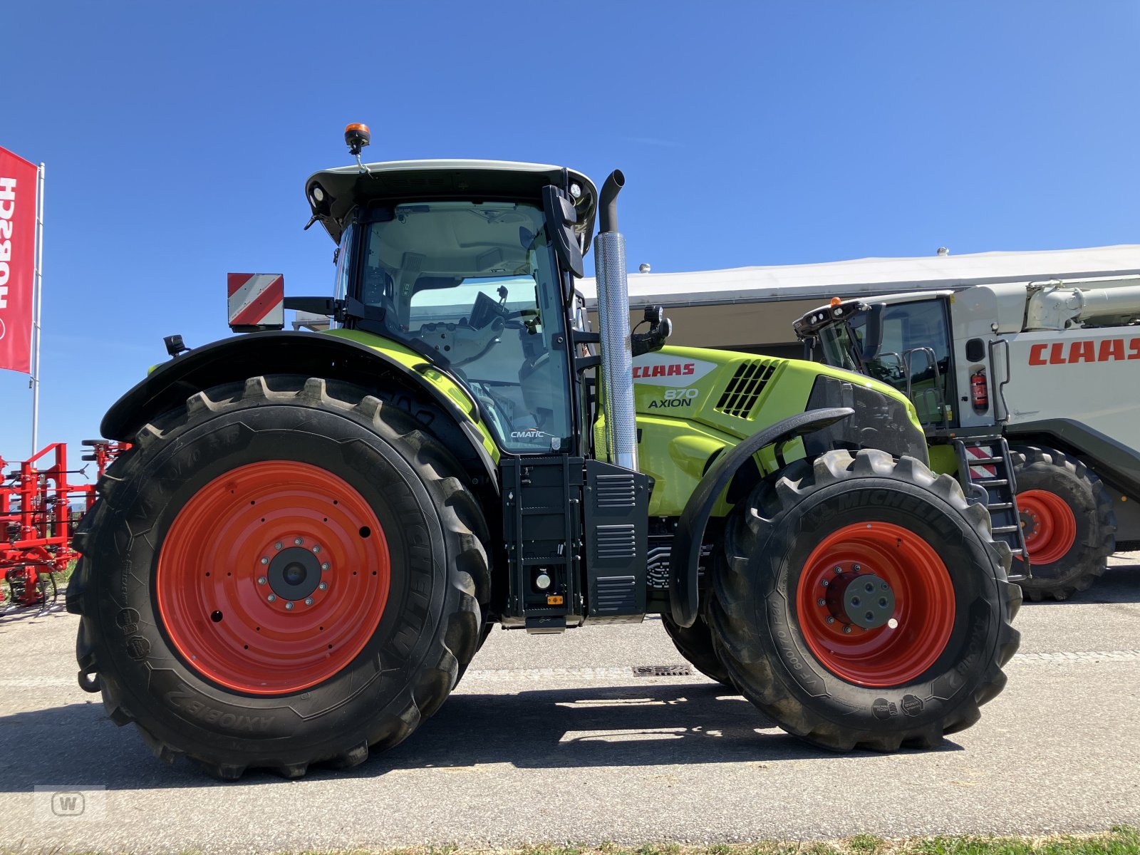 Traktor του τύπου CLAAS Axion 870 CMATIC  CEBIS, Neumaschine σε Zell an der Pram (Φωτογραφία 7)