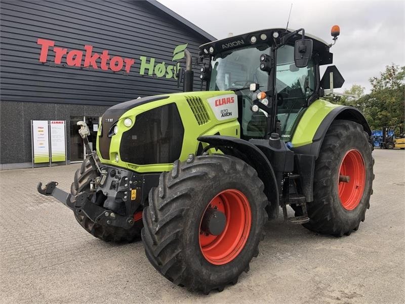 Traktor του τύπου CLAAS AXION 870 CMATIC CEBIS, Gebrauchtmaschine σε Aalestrup (Φωτογραφία 1)