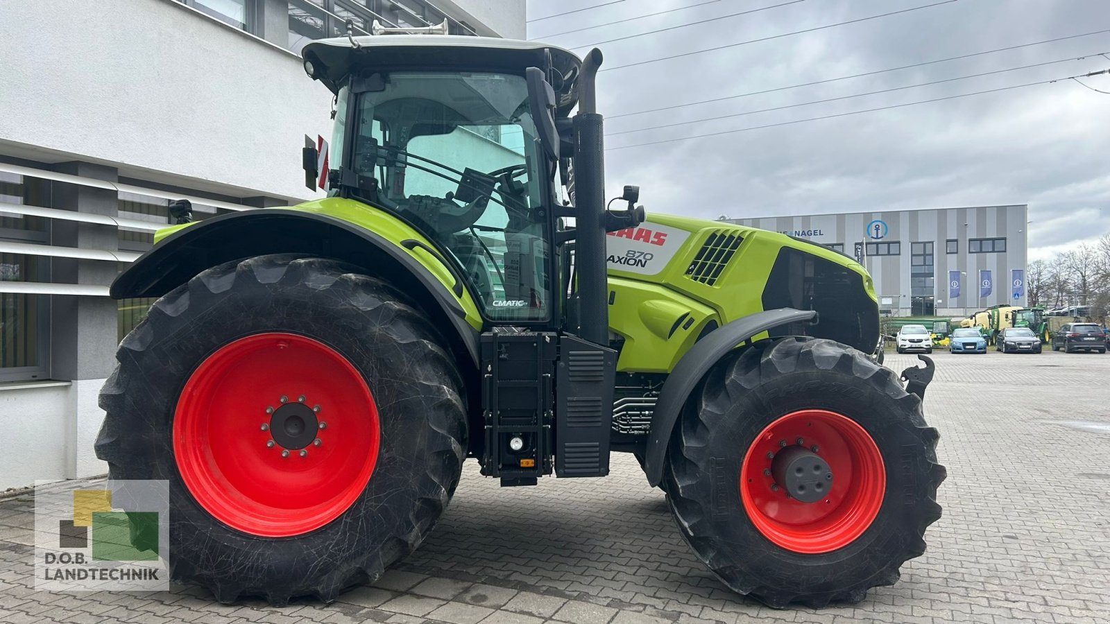 Traktor typu CLAAS Axion 870 CMATIC  CEBIS, Gebrauchtmaschine w Regensburg (Zdjęcie 3)