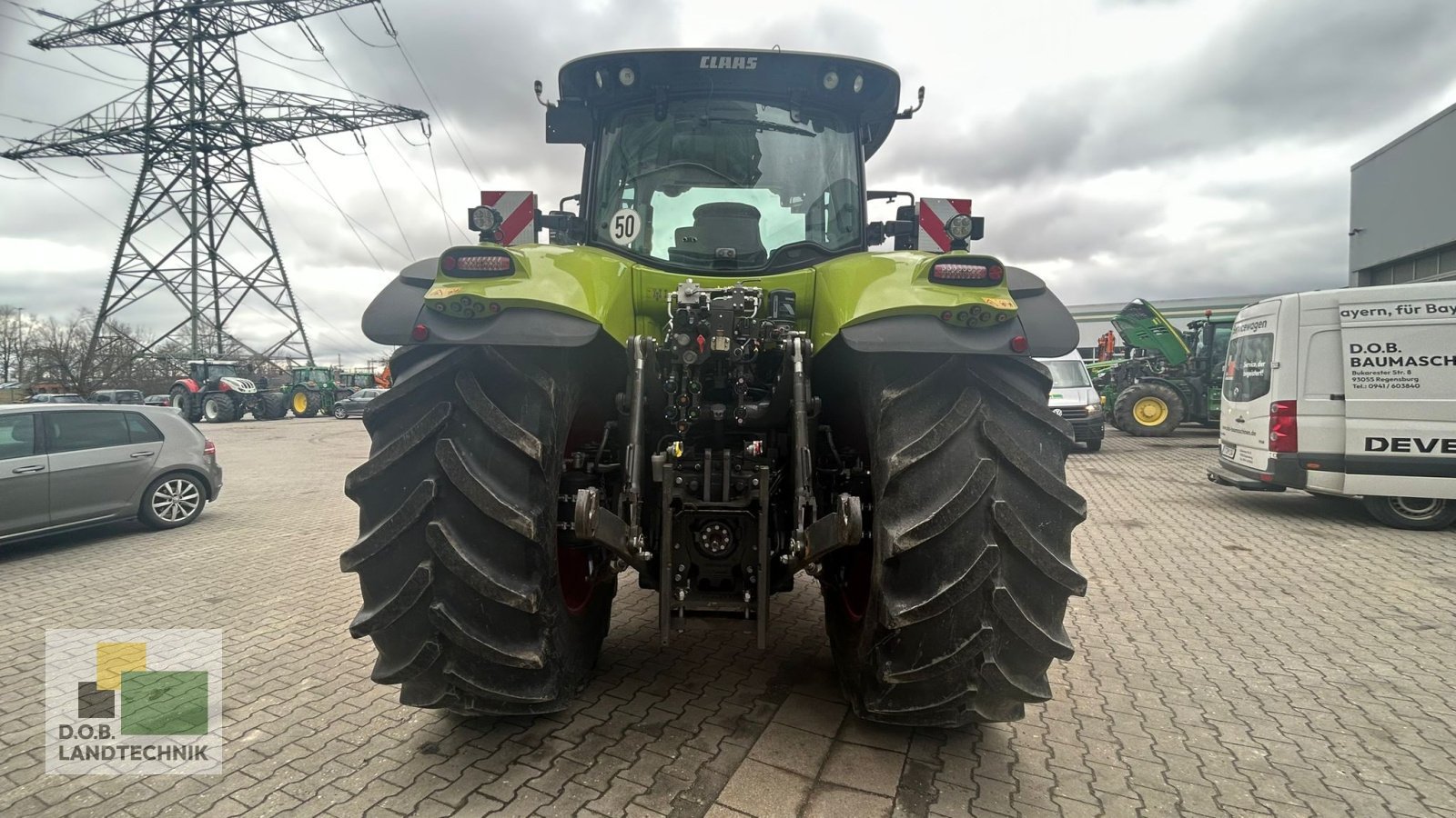 Traktor typu CLAAS Axion 870 CMATIC  CEBIS, Gebrauchtmaschine w Regensburg (Zdjęcie 4)