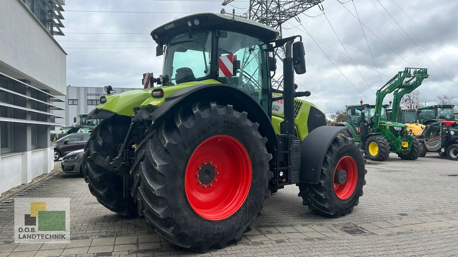 Traktor typu CLAAS Axion 870 CMATIC  CEBIS, Gebrauchtmaschine w Regensburg (Zdjęcie 5)