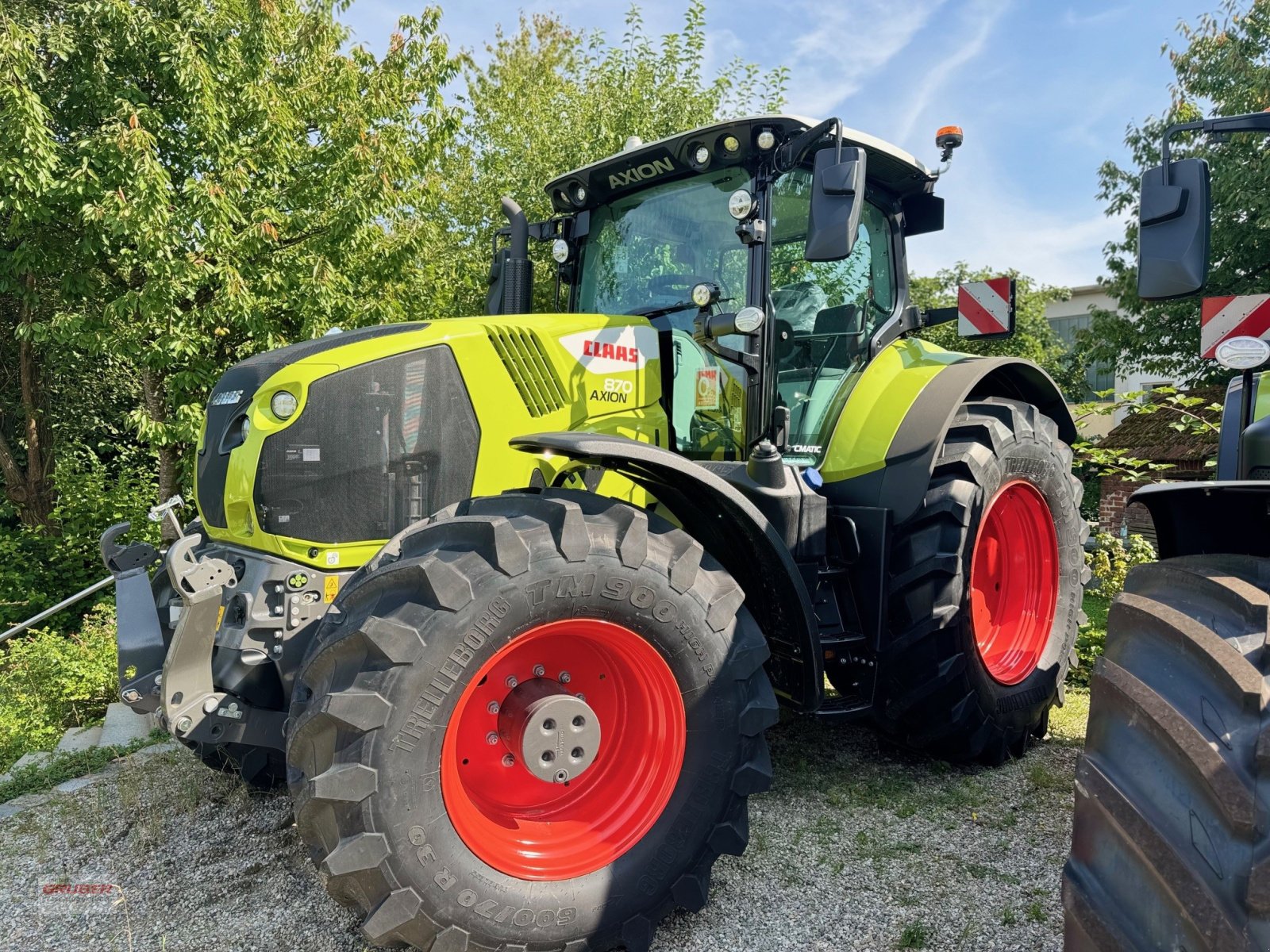 Traktor del tipo CLAAS Axion 870 CMATIC  CEBIS, Neumaschine en Dorfen (Imagen 1)