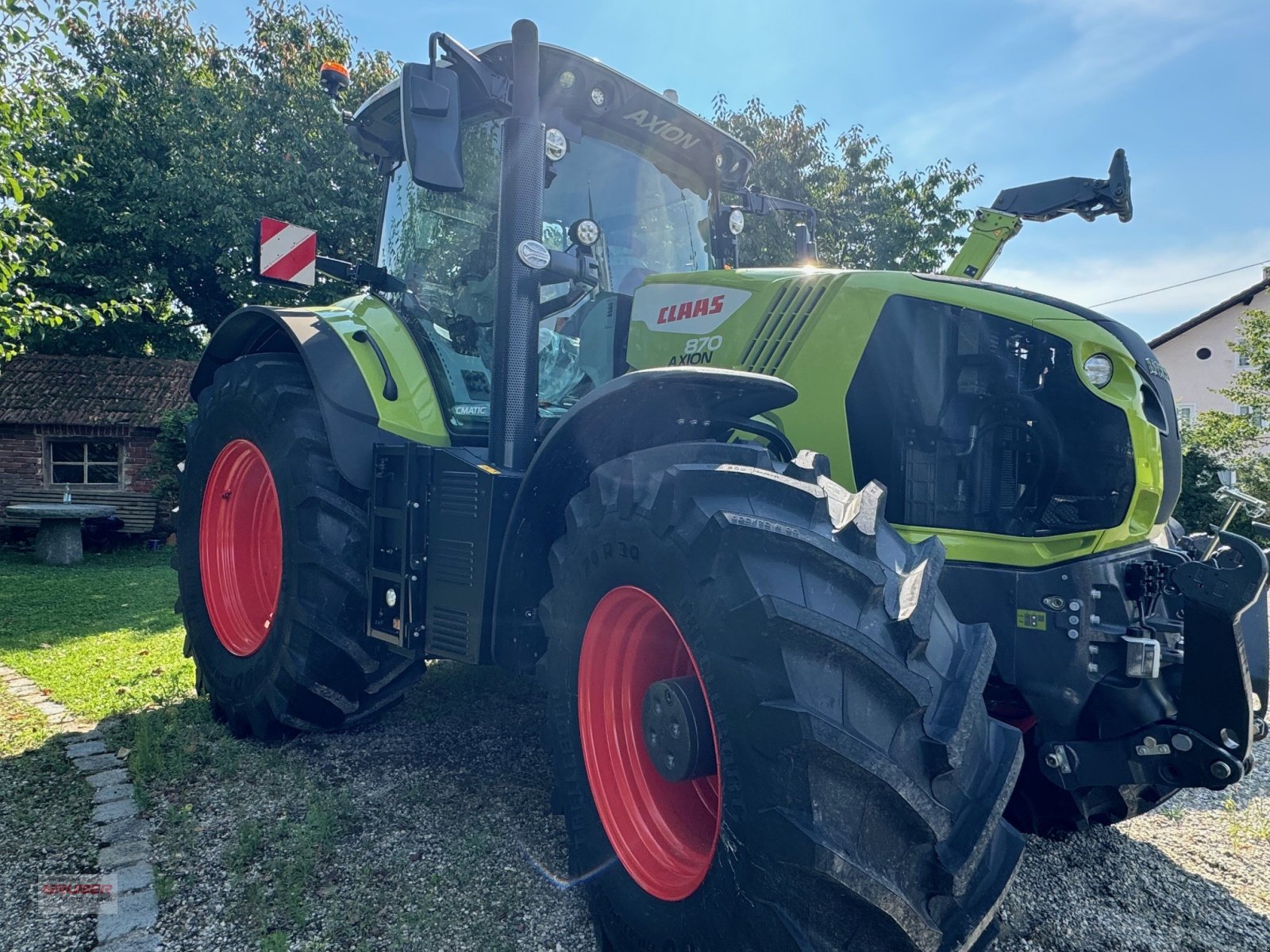 Traktor Türe ait CLAAS Axion 870 CMATIC  CEBIS, Neumaschine içinde Dorfen (resim 5)