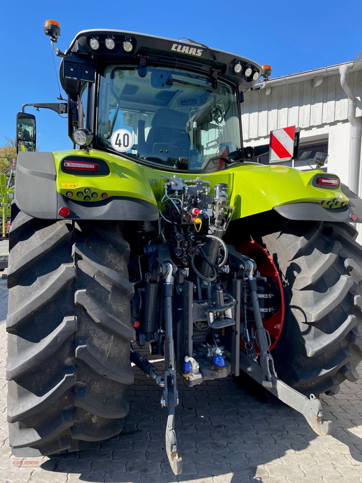 Traktor typu CLAAS Axion 870 CMATIC CEBIS, Gebrauchtmaschine w Dorfen (Zdjęcie 3)