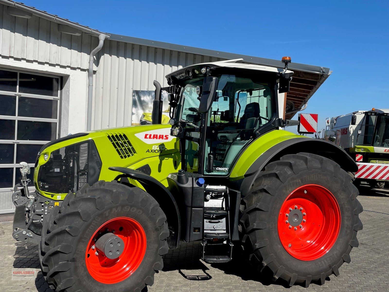 Traktor van het type CLAAS Axion 870 CMATIC CEBIS, Gebrauchtmaschine in Dorfen (Foto 11)