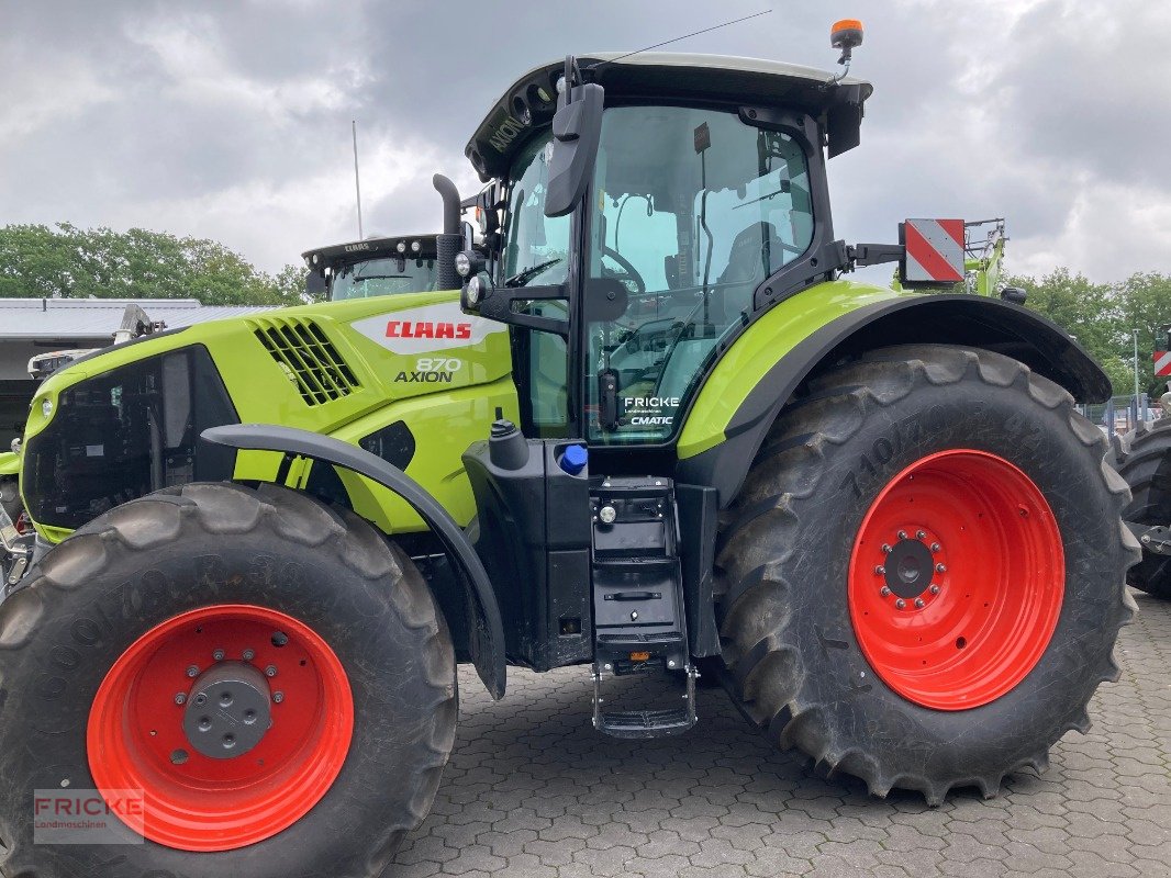 Traktor del tipo CLAAS Axion 870 Cmatic Cebis, Neumaschine en Bockel - Gyhum (Imagen 10)