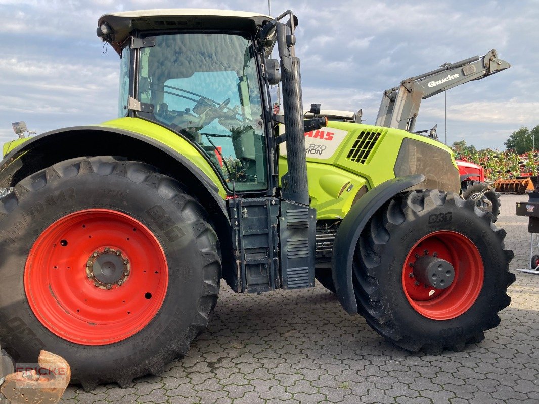 Traktor van het type CLAAS Axion 870 CMatic Cebis, Gebrauchtmaschine in Bockel - Gyhum (Foto 5)