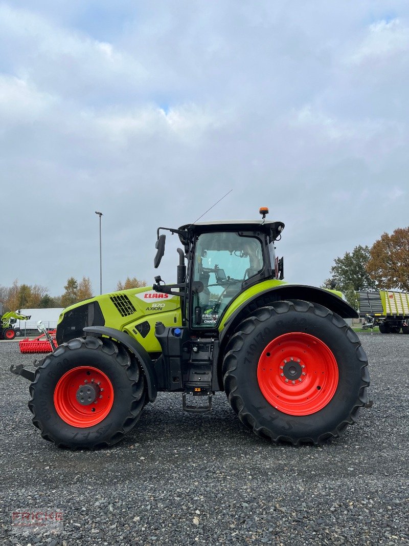 Traktor Türe ait CLAAS Axion 870 Cmatic Cebis, Neumaschine içinde Bockel - Gyhum (resim 4)