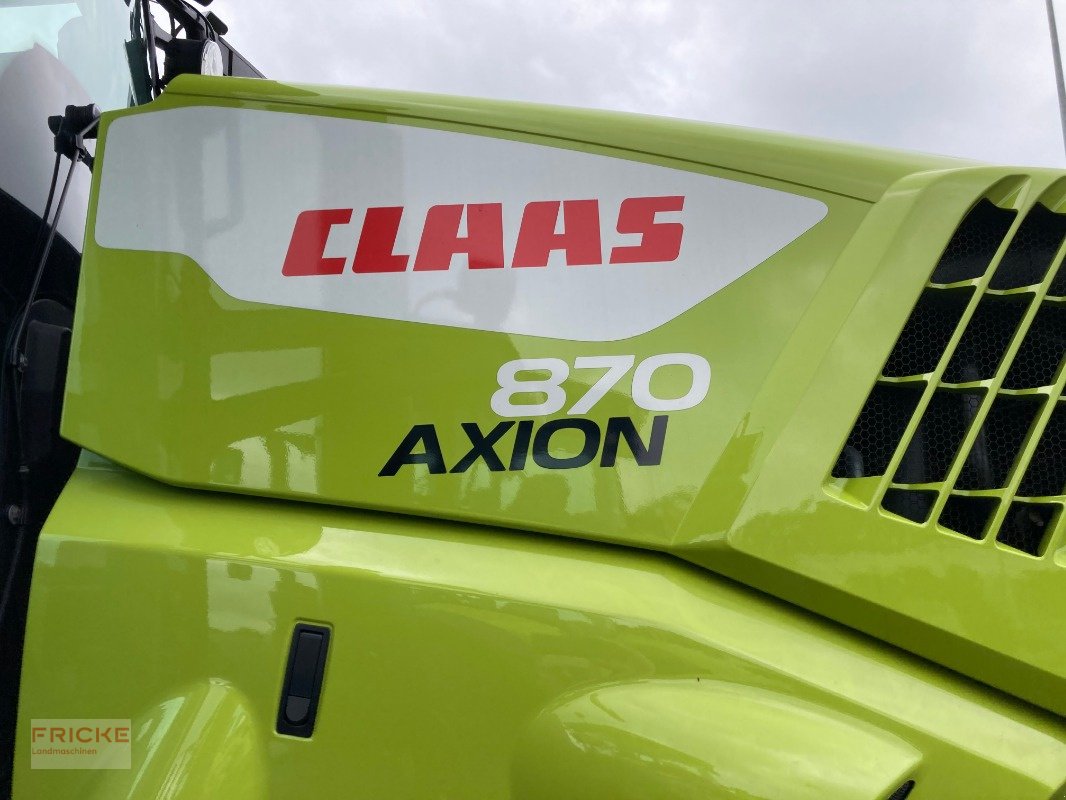 Traktor του τύπου CLAAS Axion 870 Cmatic Cebis, Neumaschine σε Bockel - Gyhum (Φωτογραφία 3)