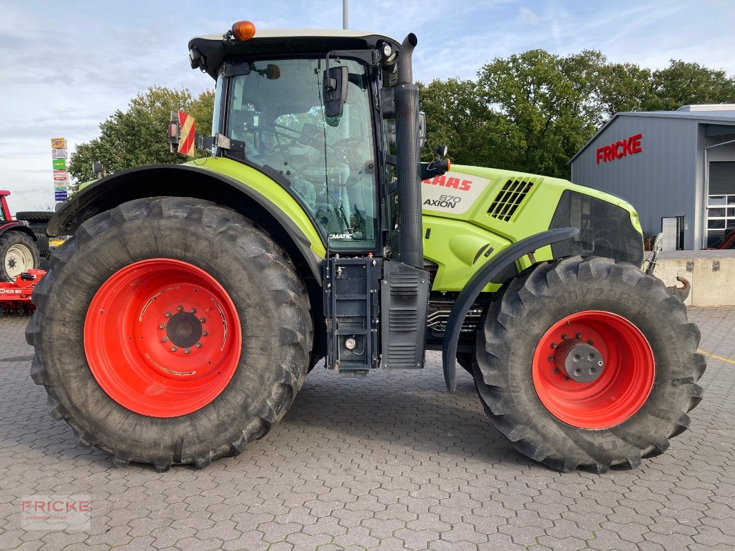 Traktor des Typs CLAAS Axion 870 Cmatic Cebis, Gebrauchtmaschine in Bockel - Gyhum (Bild 9)