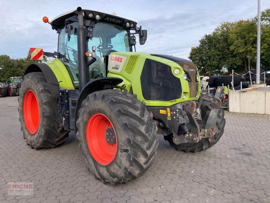 Traktor typu CLAAS Axion 870 Cmatic Cebis, Gebrauchtmaschine w Bockel - Gyhum (Zdjęcie 10)