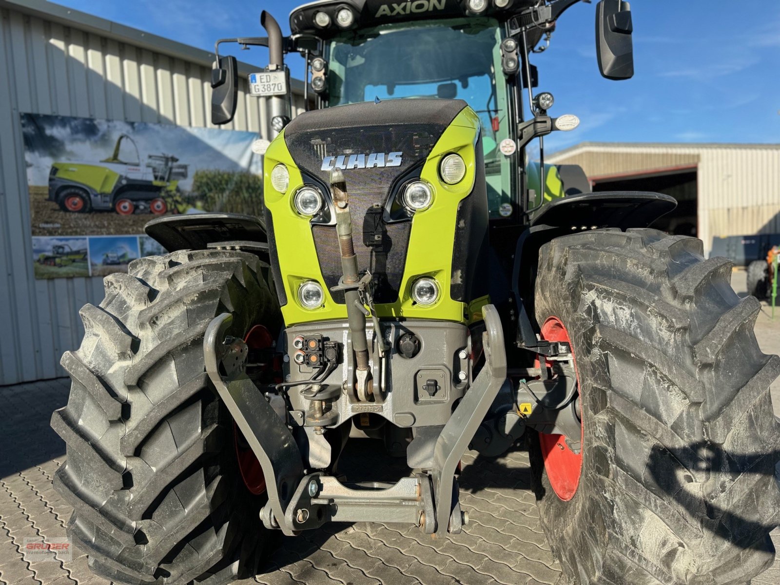 Traktor van het type CLAAS Axion 870 CMatic CIS+, Gebrauchtmaschine in Dorfen (Foto 2)