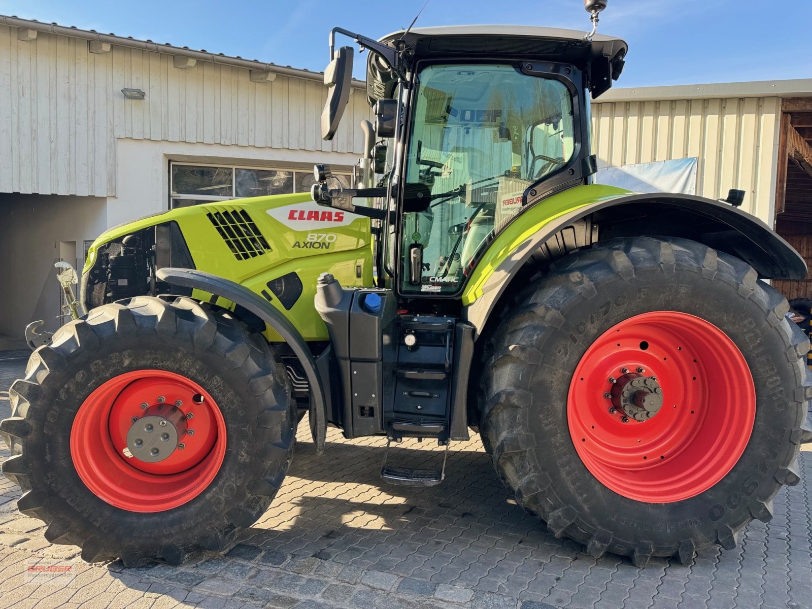 Traktor van het type CLAAS Axion 870 CMatic CIS+, Gebrauchtmaschine in Dorfen (Foto 5)