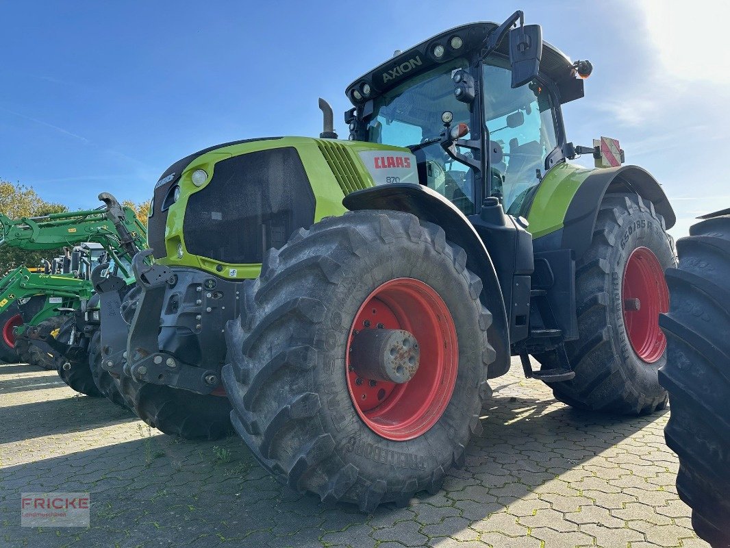 Traktor del tipo CLAAS Axion 870 Cmatic Cis+, Gebrauchtmaschine en Bockel - Gyhum (Imagen 1)