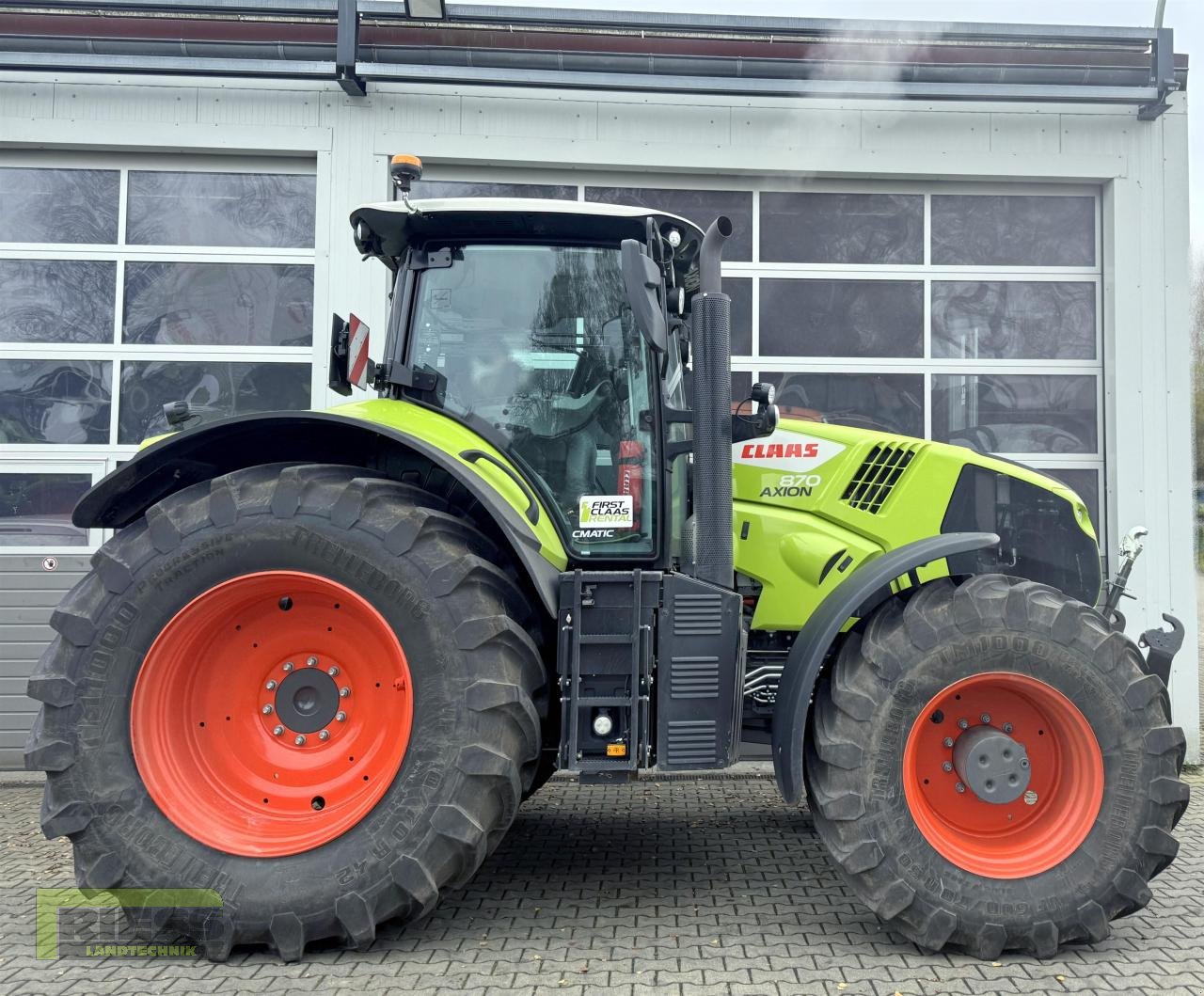 Traktor del tipo CLAAS AXION 870 Cmatic FOCUS   CEBIS FCR, Mietmaschine en Homberg (Ohm) - Maulbach (Imagen 11)