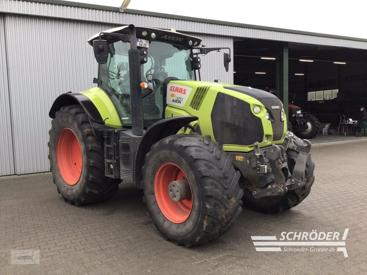 Traktor του τύπου CLAAS AXION 870 CMATIC + GPS STANDARD, Gebrauchtmaschine σε Jerichow - Kleinmangelsdorf (Φωτογραφία 1)