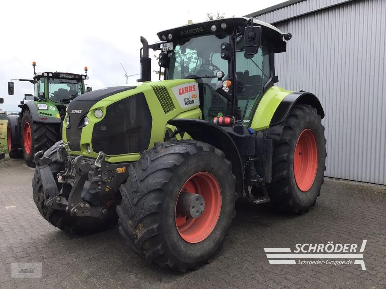 Traktor typu CLAAS AXION 870 CMATIC + GPS STANDARD, Gebrauchtmaschine w Jerichow - Kleinmangelsdorf (Zdjęcie 11)