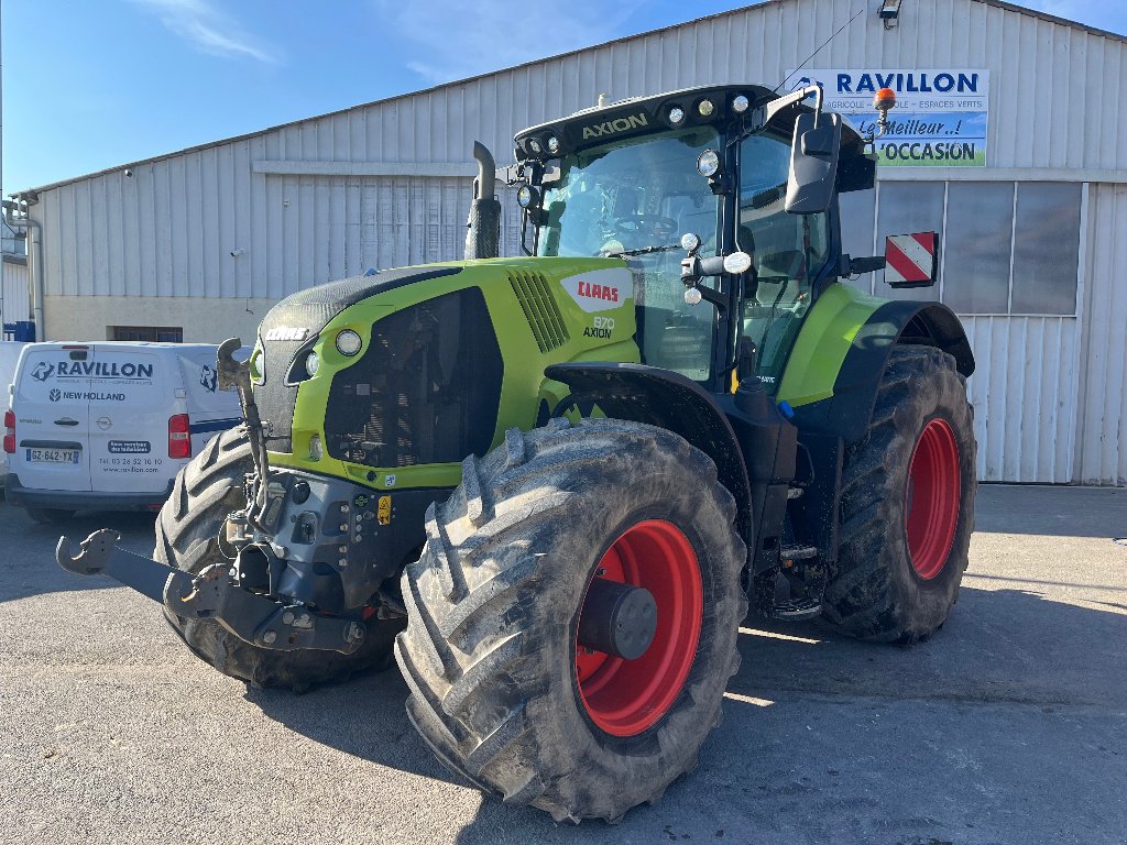 Traktor типа CLAAS AXION 870 CMATIC GPS, Gebrauchtmaschine в VERT TOULON (Фотография 1)