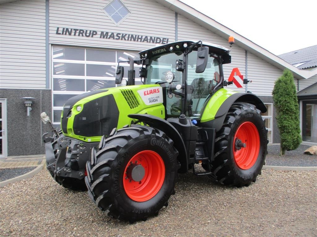 Traktor типа CLAAS AXION 870 CMATIC med frontlift og front PTO, GPS ready, Gebrauchtmaschine в Lintrup (Фотография 2)