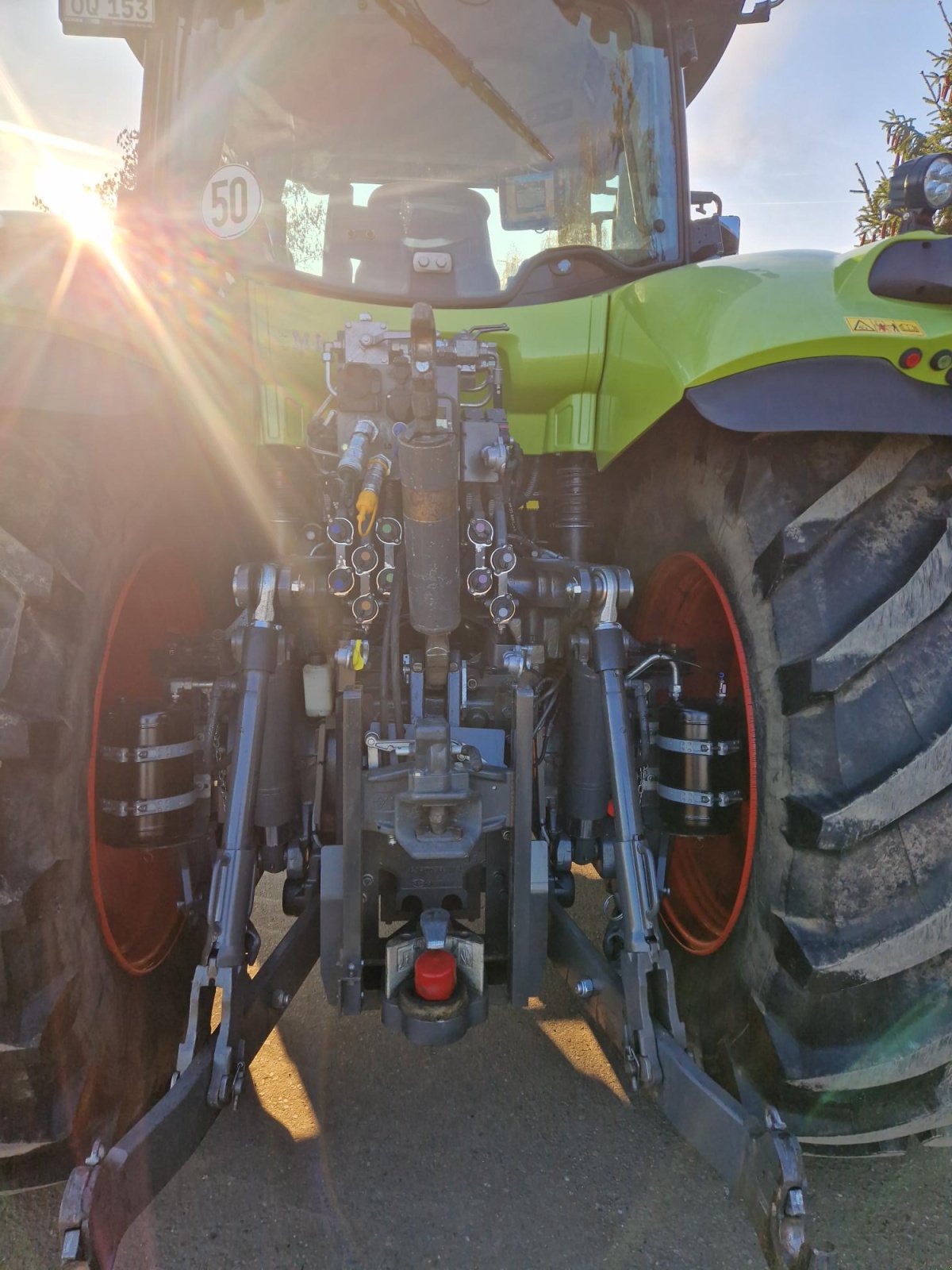 Traktor typu CLAAS Axion 870 CMATIC RTK, Gebrauchtmaschine v Neufra (Obrázek 3)