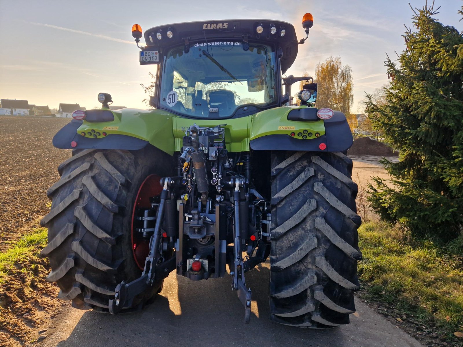 Traktor typu CLAAS Axion 870 CMATIC RTK, Gebrauchtmaschine v Neufra (Obrázek 4)