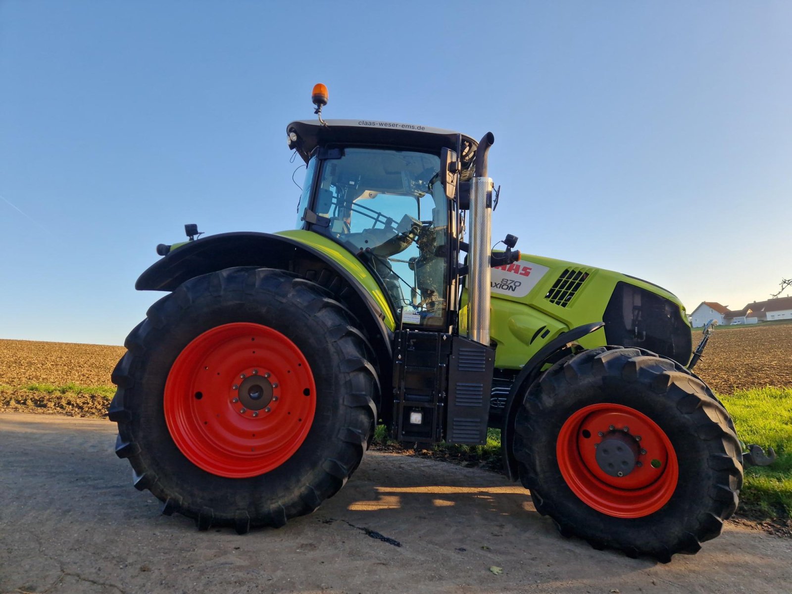 Traktor typu CLAAS Axion 870 CMATIC RTK, Gebrauchtmaschine v Neufra (Obrázek 7)