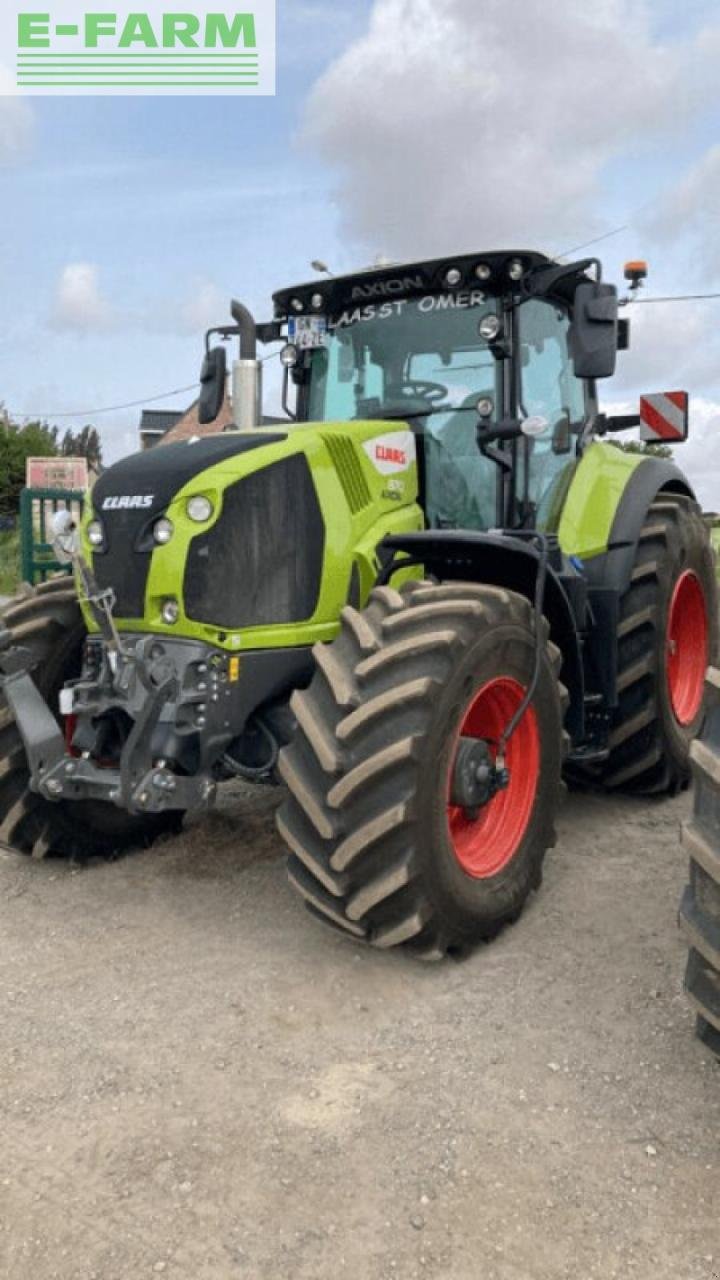 Traktor от тип CLAAS axion 870 cmatic s5 sur mesure CMATIC, Gebrauchtmaschine в BLENDECQUES (Снимка 2)