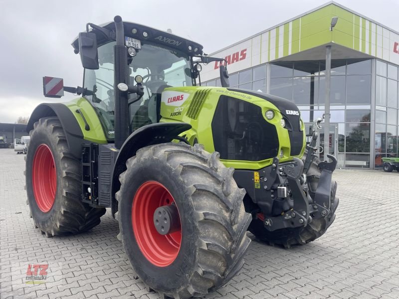 Traktor Türe ait CLAAS AXION 870 CMATIC ST5 CEBIS, Neumaschine içinde Hartmannsdorf (resim 1)