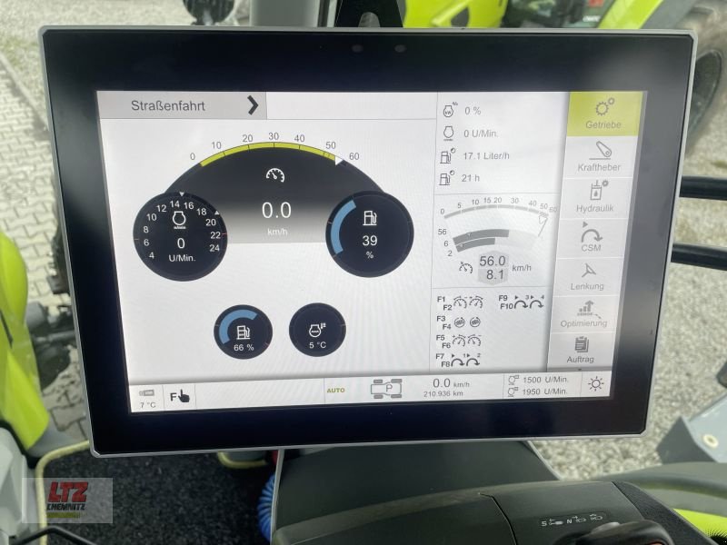 Traktor Türe ait CLAAS AXION 870 CMATIC ST5 CEBIS, Neumaschine içinde Hartmannsdorf (resim 13)