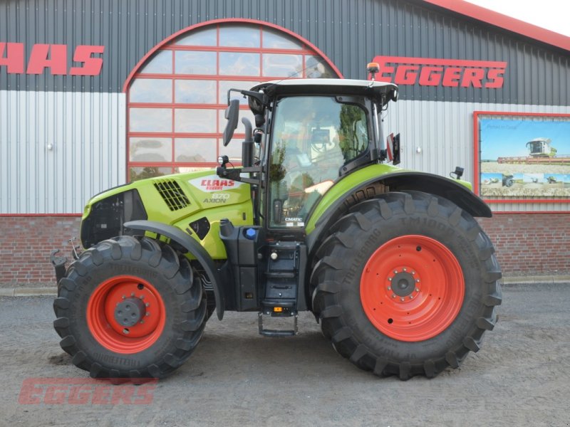 Traktor del tipo CLAAS AXION 870 CMATIC - Stage V CEB, Neumaschine en Suhlendorf