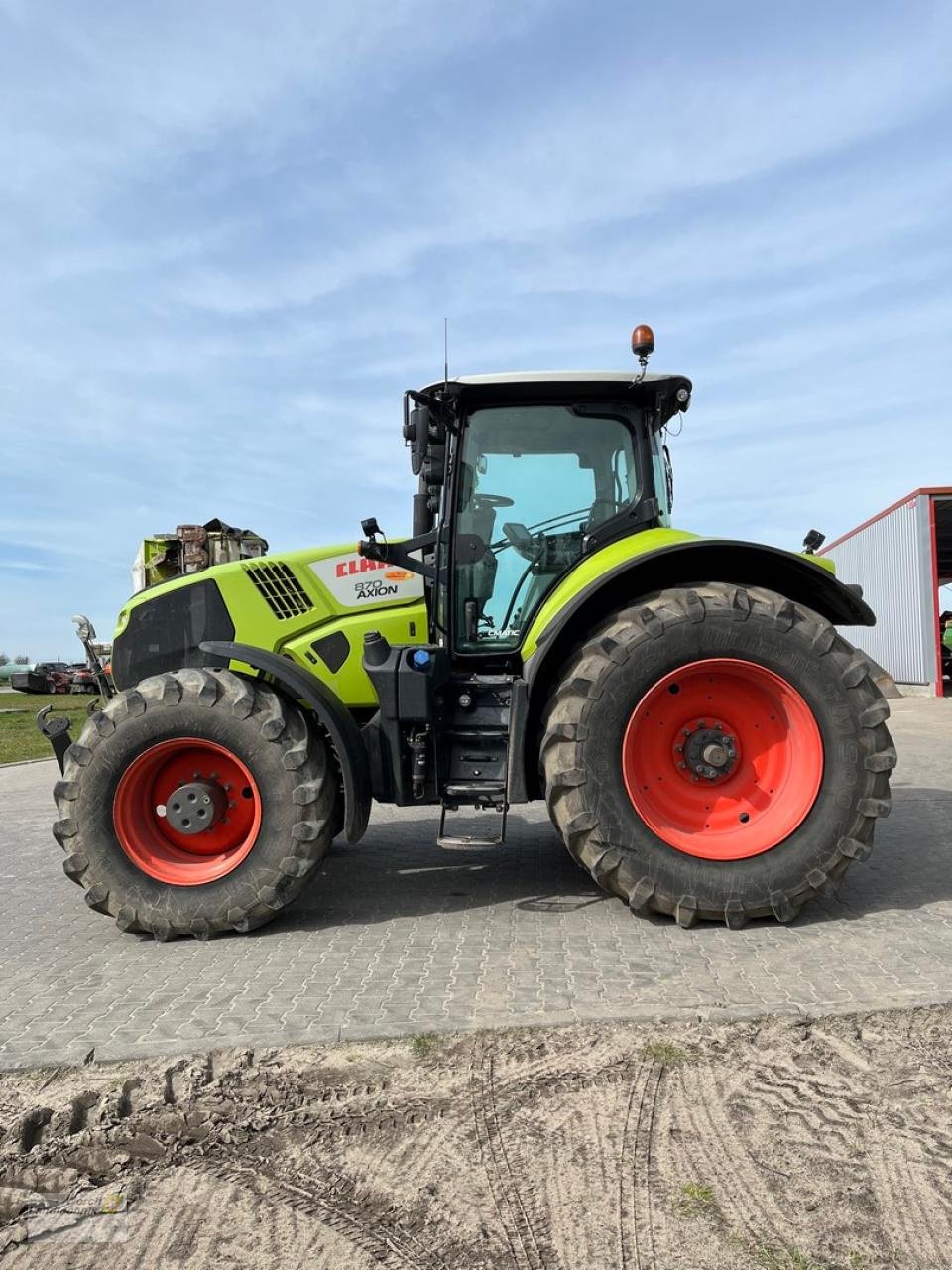 Traktor Türe ait CLAAS Axion 870 CMatic T4f, Gebrauchtmaschine içinde Schora (resim 9)