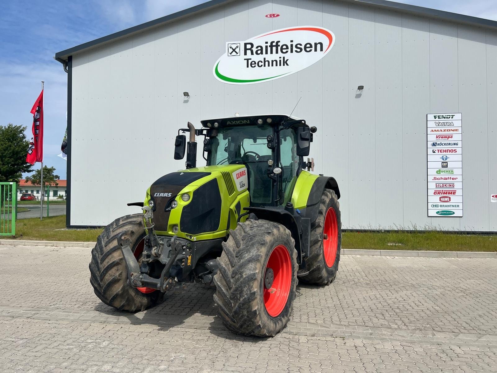 Traktor typu CLAAS Axion 870 CMatic, Gebrauchtmaschine w Richtenberg (Zdjęcie 1)