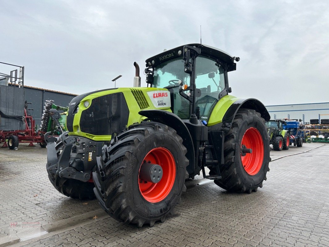 Traktor Türe ait CLAAS Axion 870 CMATIC, Gebrauchtmaschine içinde Neubrandenburg (resim 5)