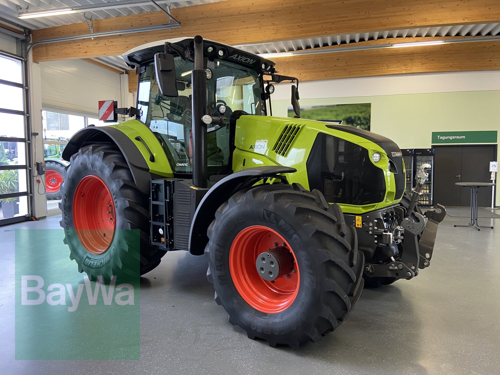 Traktor Türe ait CLAAS Axion 870 CMATIC, Gebrauchtmaschine içinde Bamberg (resim 1)