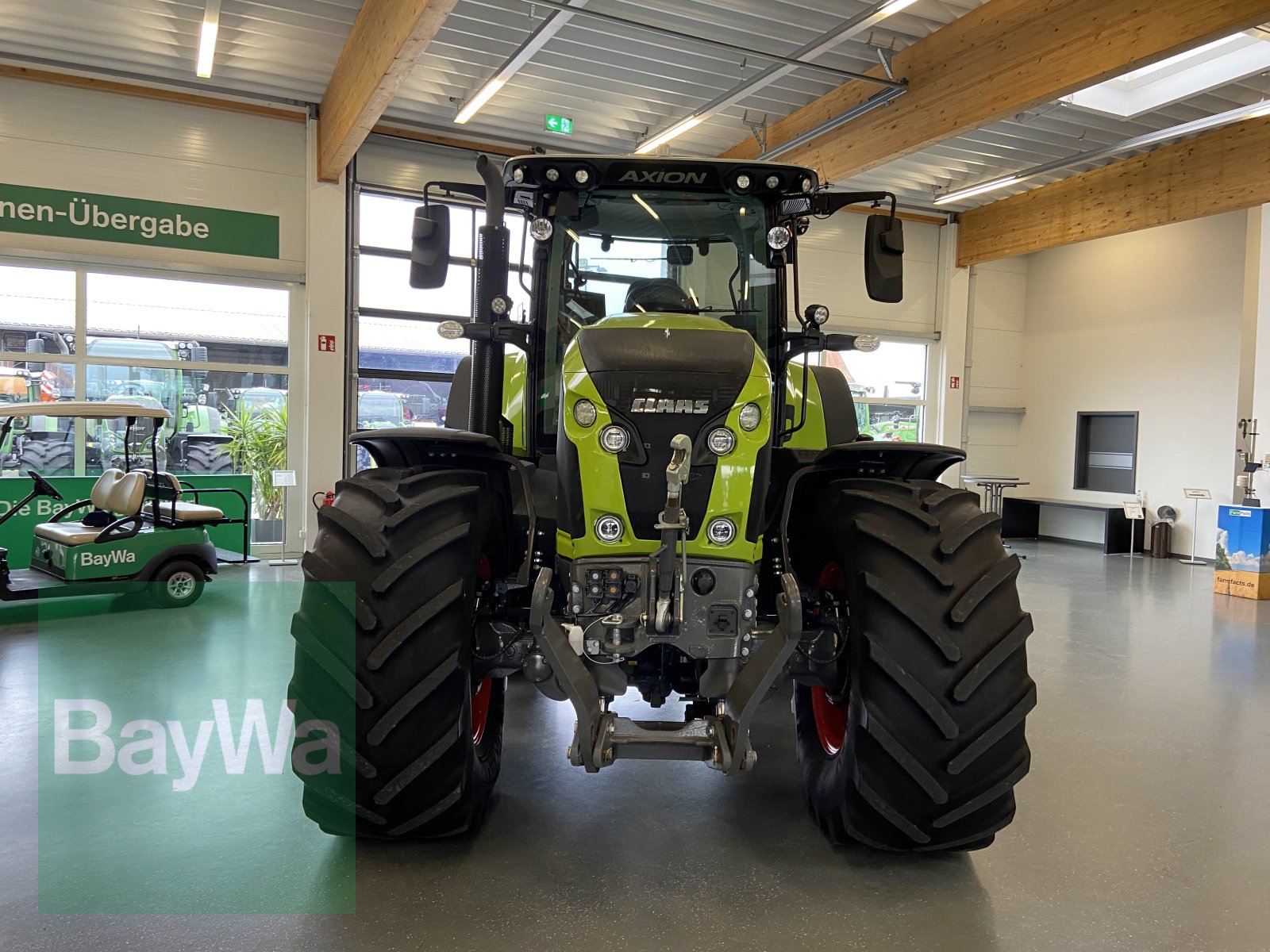 Traktor Türe ait CLAAS Axion 870 CMATIC, Gebrauchtmaschine içinde Bamberg (resim 8)