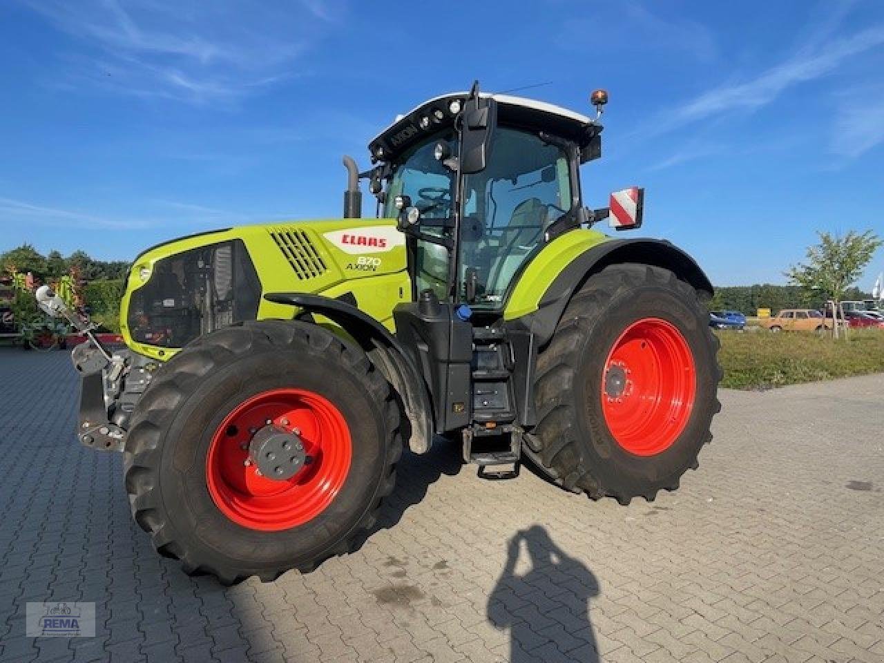 Traktor tip CLAAS Axion 870 Cmatic, Gebrauchtmaschine in Belzig-Schwanebeck (Poză 1)