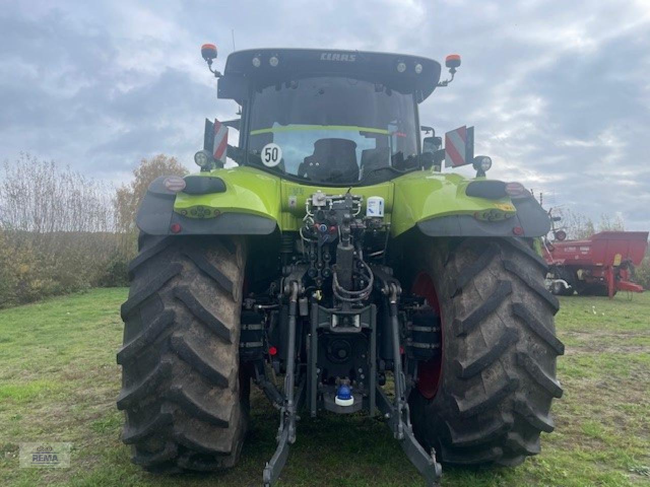 Traktor Türe ait CLAAS Axion 870 Cmatic, Gebrauchtmaschine içinde Belzig-Schwanebeck (resim 6)