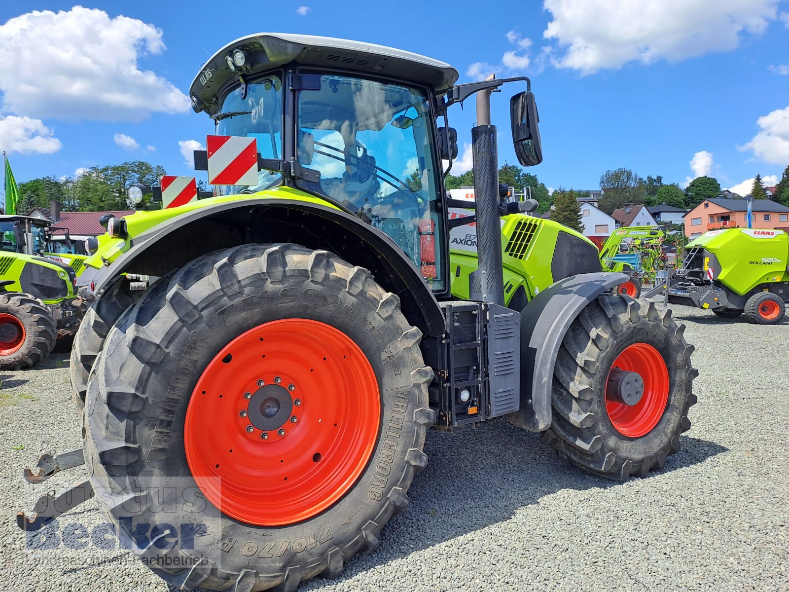 Traktor of the type CLAAS Axion 870 CMATIC, Gebrauchtmaschine in Weimar-Niederwalgern (Picture 4)