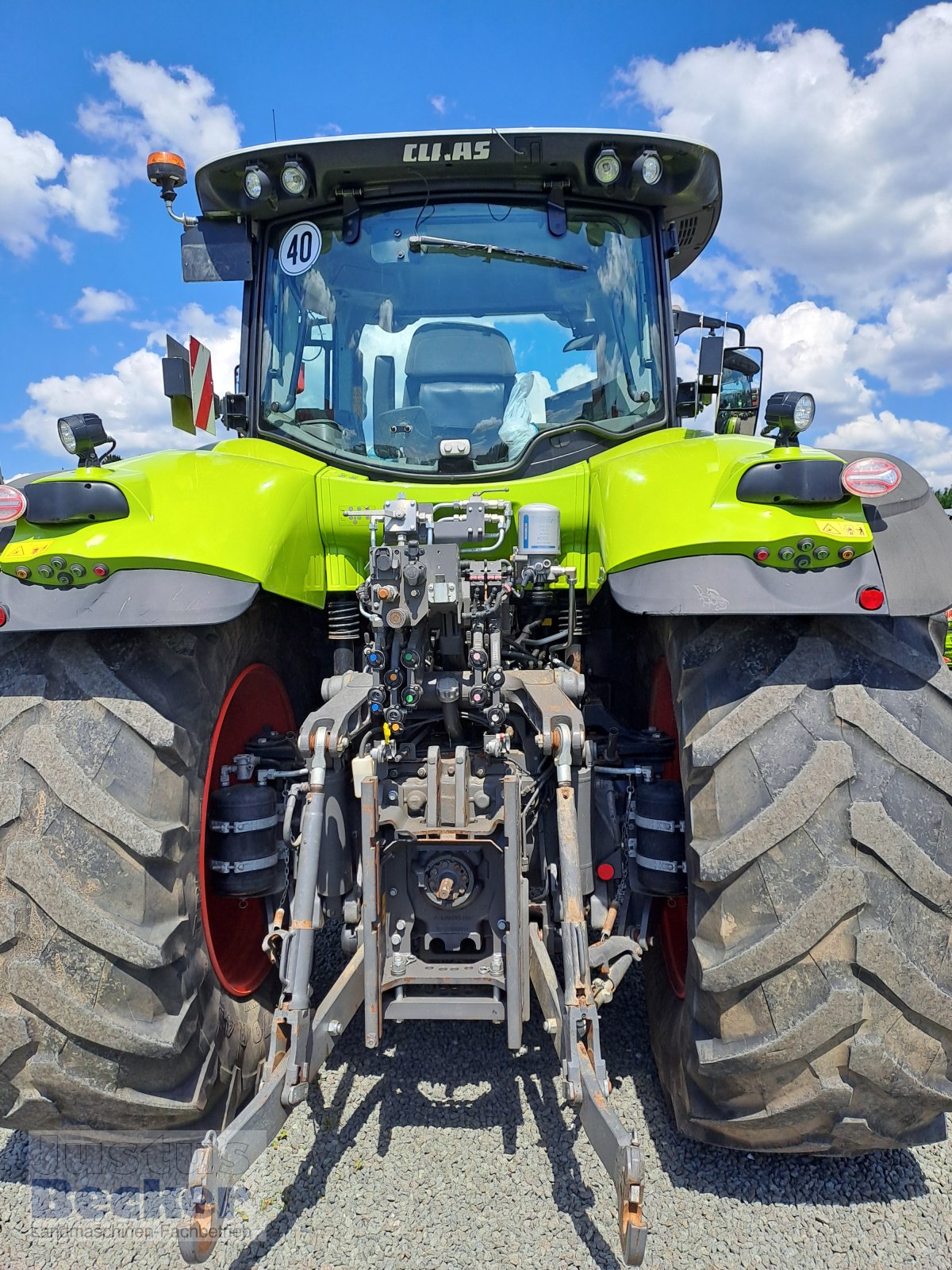 Traktor a típus CLAAS Axion 870 CMATIC, Gebrauchtmaschine ekkor: Weimar-Niederwalgern (Kép 5)