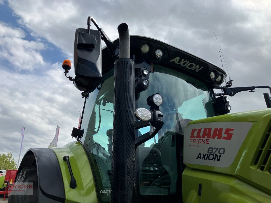 Traktor Türe ait CLAAS Axion 870 Cmatic, Gebrauchtmaschine içinde Demmin (resim 7)