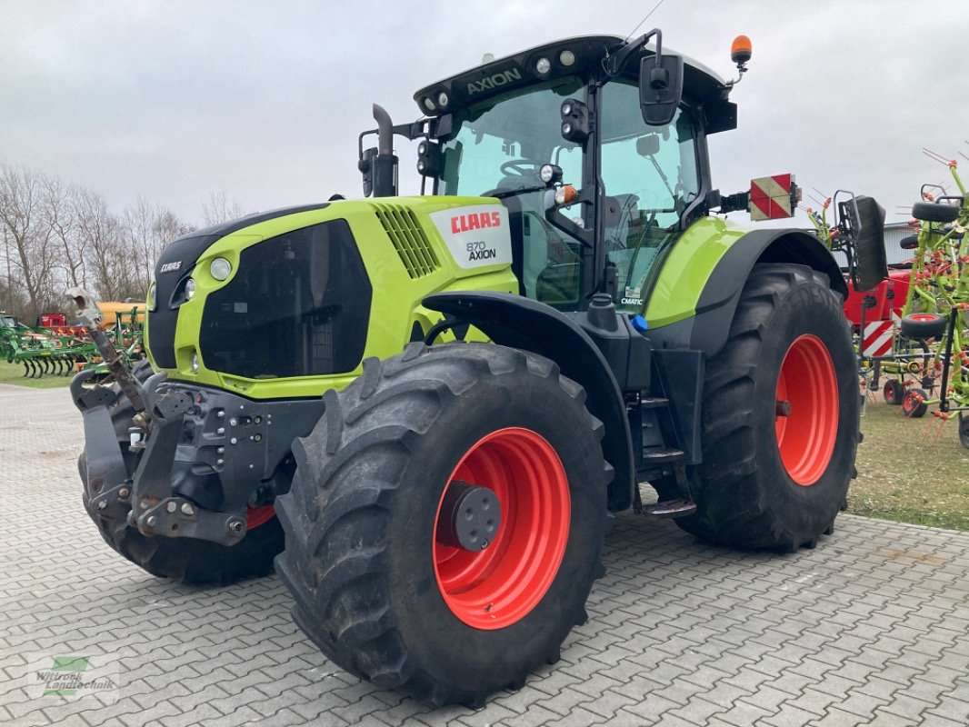 Traktor типа CLAAS Axion 870 CMatic, Gebrauchtmaschine в Rhede / Brual (Фотография 1)