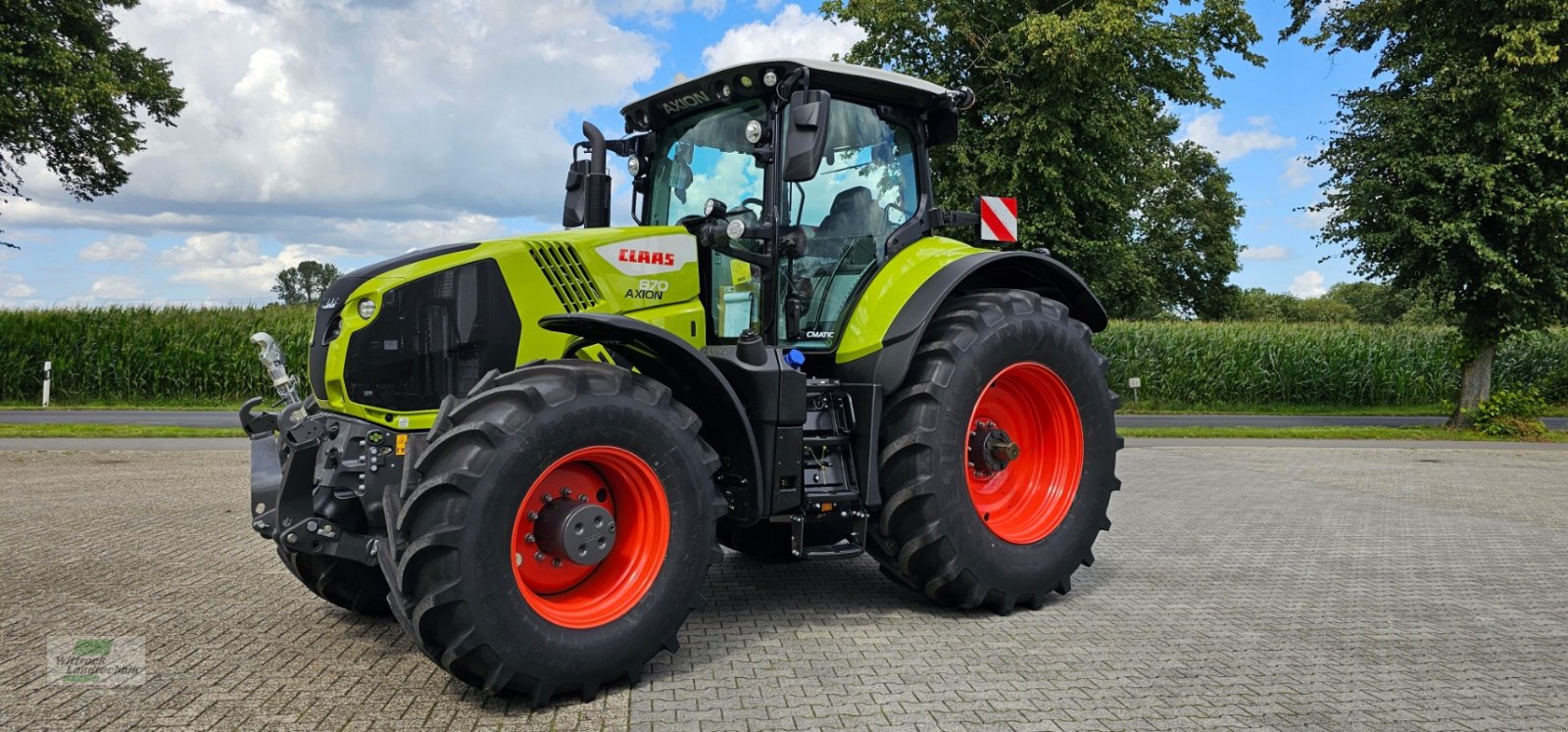 Traktor типа CLAAS Axion 870 Cmatic, Gebrauchtmaschine в Rhede / Brual (Фотография 1)