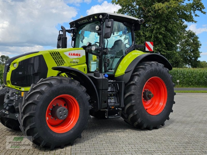 Traktor του τύπου CLAAS Axion 870 Cmatic, Gebrauchtmaschine σε Rhede / Brual (Φωτογραφία 1)