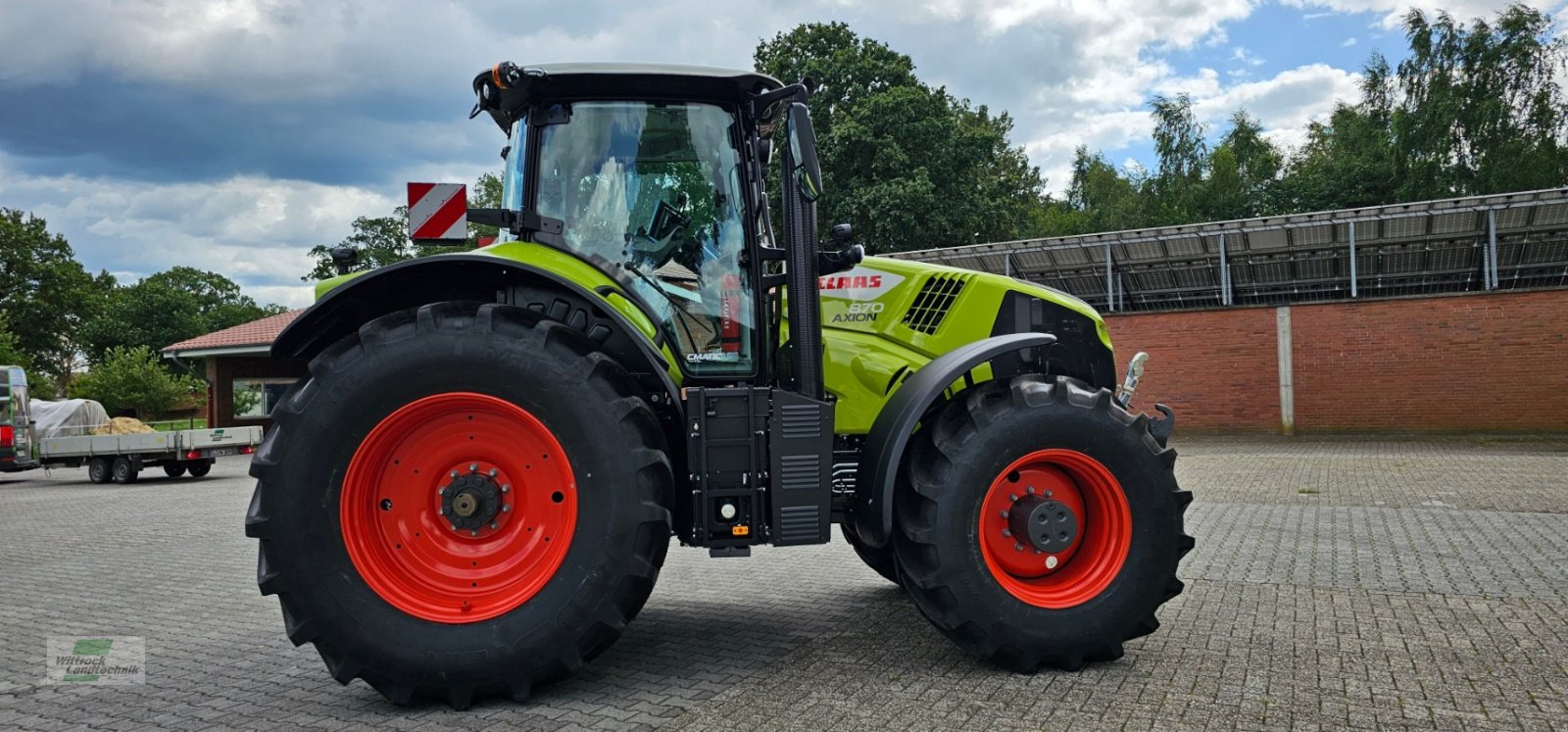 Traktor типа CLAAS Axion 870 Cmatic, Gebrauchtmaschine в Rhede / Brual (Фотография 3)