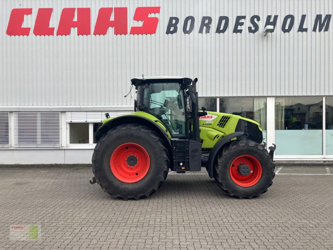 Traktor du type CLAAS AXION 870 CMATIC, Gebrauchtmaschine en Bordesholm (Photo 2)